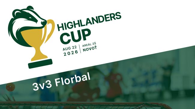 Florbalový 3v3 turnaj Highlanders CUP 2026 | Športový klub Highlanders