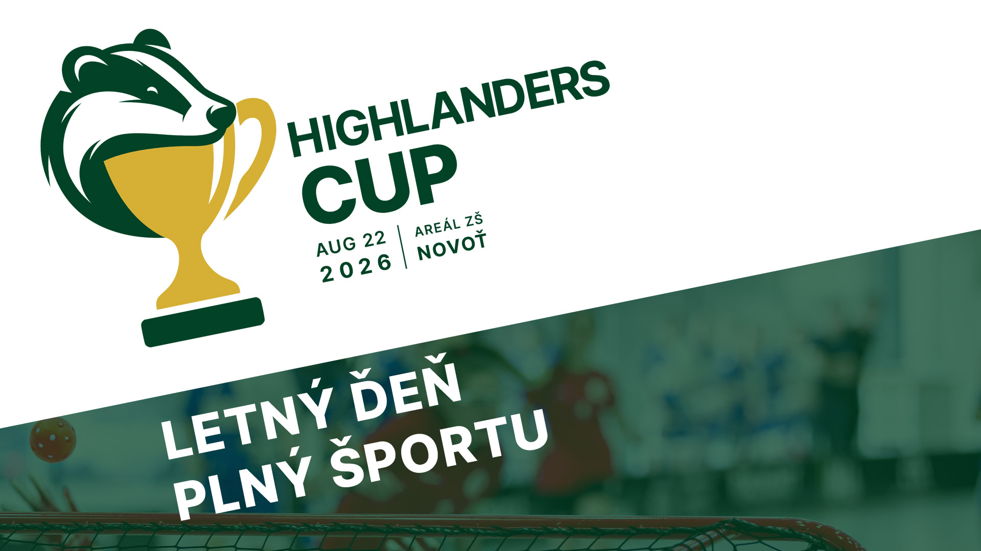 Poznáme termín Highlanders CUP 2026! Letný deň plný športu sa blíži