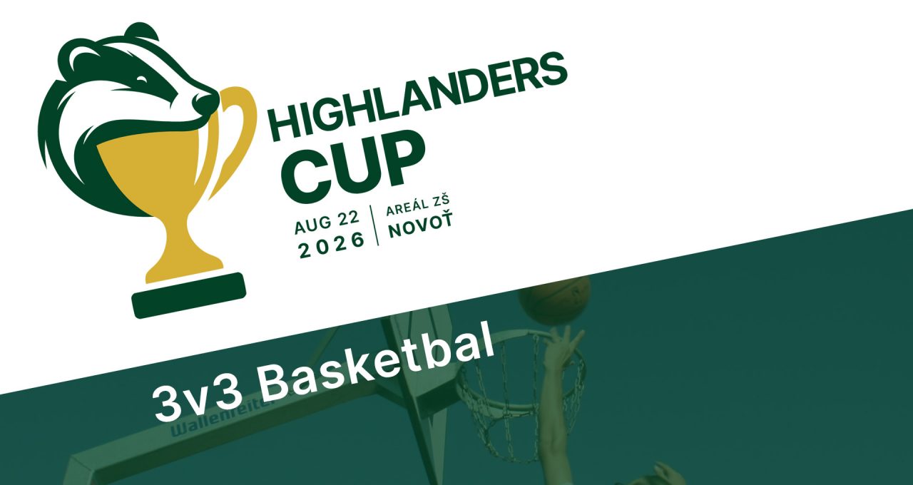 Basketbalový 3v3 turnaj Highlanders CUP 2026 | Športový klub Highlanders