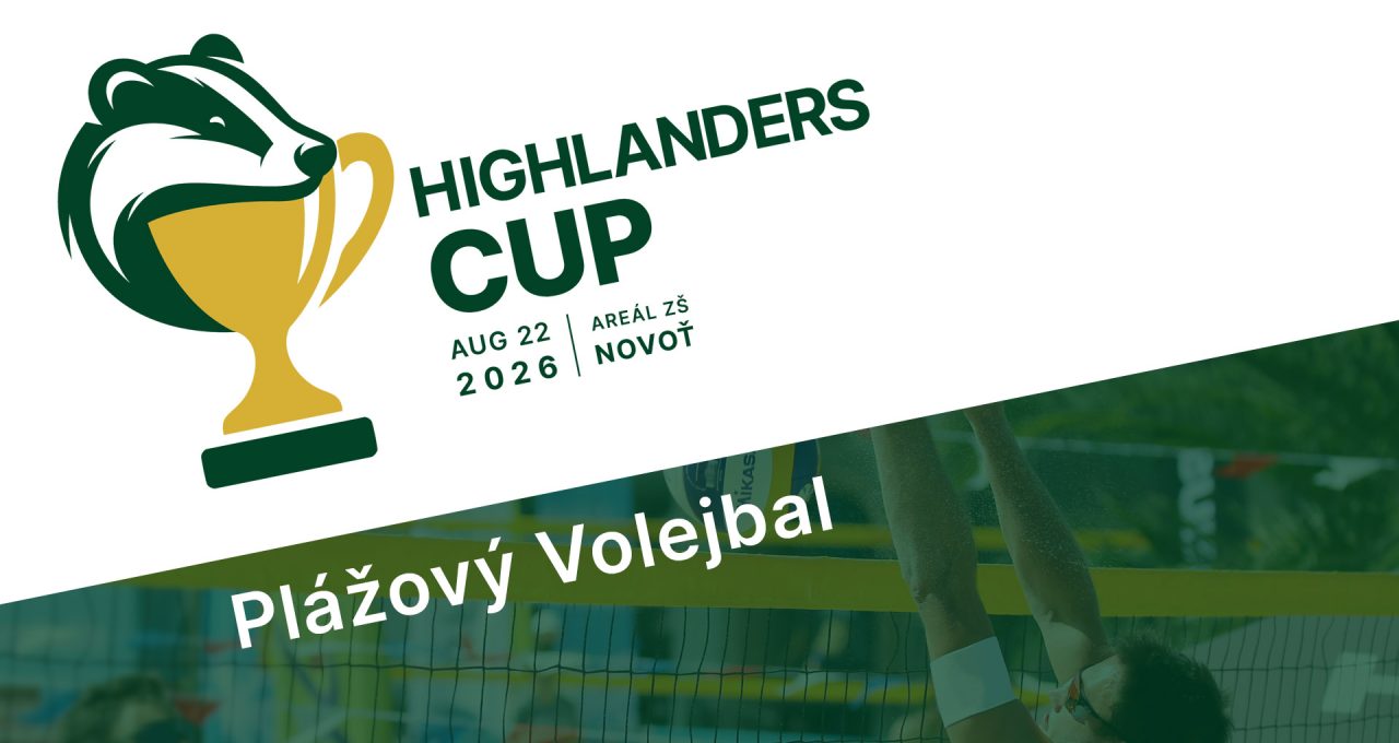 Plážový volejbal Highlanders CUP 2026 | Športový klub Highlanders